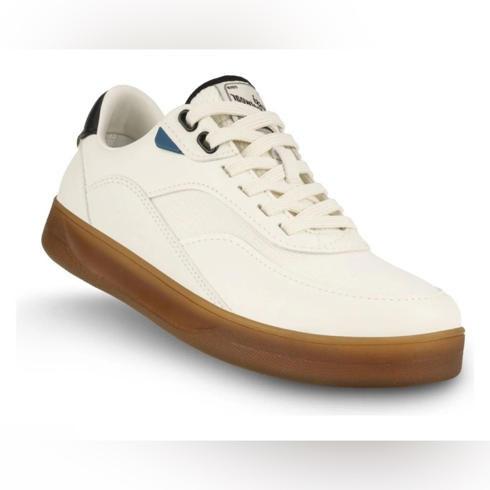 Vessi Women's Sneakers in Cream and Black
